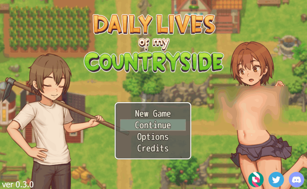 《我的乡村日常生活 ver0.30 手绘动态SLG》PC版更新：AI汉化+全功能存档【1.5G】图片-1