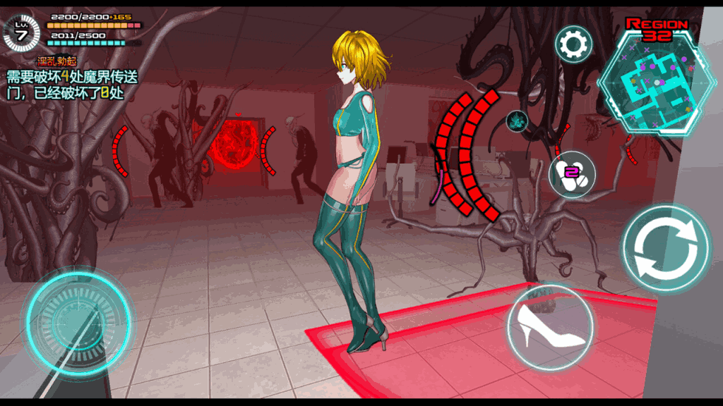 《女体化装置》Ver.0.6更新解析：3D科幻ACT的机械美学与沉浸式叙事图片-3