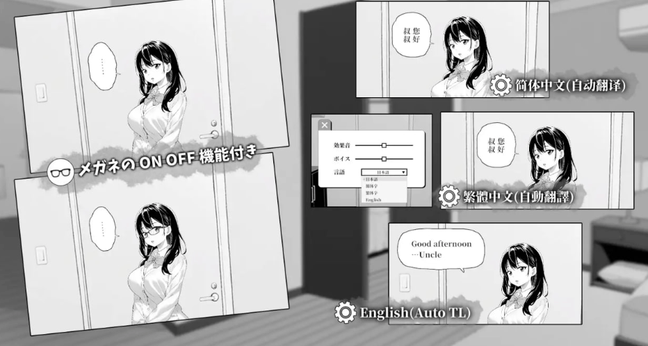 试着捉弄了一下无精打采的侄女 无気力な姪っ子にイタズラしてみた - SLG 官中版（PC 平台 动态 CV FM/BD 85M）图片-1